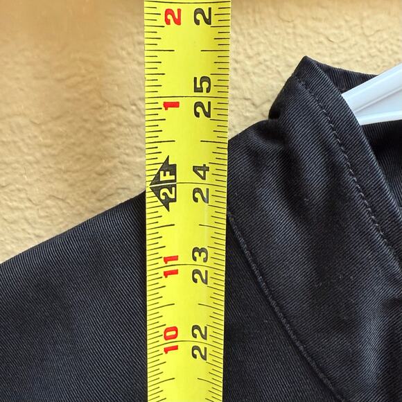 Volcom Womens Frochickie Moto Utility Jacket Size L Black Coat - Picture 8 of 13